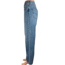 Levi's  Blue Straight Wide Leg High Rise Medium Wash Ankle Pocket Denim Jeans 26 Photo 1