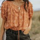 Bohme Dimitri Floral Top (Rust) Photo 0