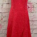 Lilly Pulitzer  Women's Strapless Vicki Island Lace Dress In Coral Size 8 Photo 0