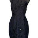 Tracy Reese  Silk Cocktail Dress Black Sz 8 Photo 0