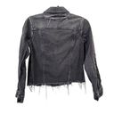 ALLSAINTS  Philly Embroidered Distressed Denim Jacket Sz XS Photo 2