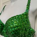 Western Fashion Green Tribal Coin Bra Top Photo 2