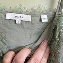 Vince Sage Green Lacy Tank Top Photo 1