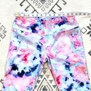 Sweaty Betty Power 7/8 Length Leggings in Pink Acid Spray Dye Photo 5