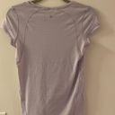 Lululemon Short Sleeve Top Lilac Photo 1