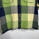 Christopher & Banks Christopher Banks Green Plaid Button Up 100% Cotton Shirt Adult Size L Photo 4