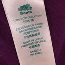 Roots  Athletics Canada Purple Short Sleeve Tee Photo 3