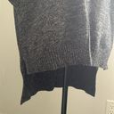 BCBGMAXAZRIA  Charcoal Grey Cowl Neck Sleeveless Sweater Vest Tunic size XS / S Photo 7