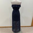 Trixxi Navy Lace Maxi Dress Photo 1