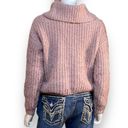 Hippie Rose Pink Cropped Sweater Junior’s Size Small  NWT! Photo 4