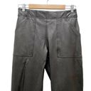 Spanx  Faux Leather Jogger Pants Black High Rise Elastic Waist Vegan Size Medium Photo 5