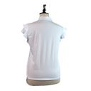 JACK  Smith Women’s Golf Tennis Sport Polo Shirt Ruffle Sleeve White NEW Size 2X Photo 5