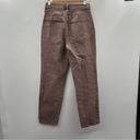 Universal Threads Universal Thread Vintage Straight High Rise Muted Brick Red Jeans Size 0/25a Photo 3