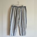 Soft Surroundings  Bartley Crop Linen Pants- Size Large Photo 1