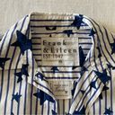 Frank And Eileen Classic Stripe With Stars And Superfine Shirt Size XS Photo 2