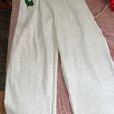 Halara High Waisted Grey Wide Leg Fleece Sweatpants Photo 2