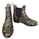 Ralph Lauren Lauren  Tally Bo Rai Snakeskin Rubber Booties Photo 2