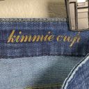 7 For All Mankind 7 For‎ All Mankind Blue Kimmie Crop Distressed Jean sz 25 Photo 7