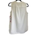 Hilary Radley  size medium white tank NWT Photo 2