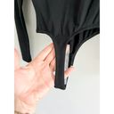 Madewell  | NWT | Turtleneck Thong Bodysuit | True Black | Sz XS | Minimalist Photo 7