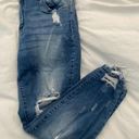 Cello Ms.  Light Wash Distressed very high waisted jeans size 14 Photo 0