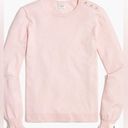 J.Crew Ruffle Rhinestone Pink Sweater Photo 0