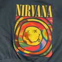 Nirvana Smile overdyed sweatshirt oversized size S|M Photo 11