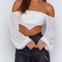 Beginning Boutique  Big Ideas Off Shoulder Top S Photo 8