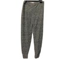 Abound  Womens Gray Marled Knit Joggers Banded Cuffs Pants Photo 2