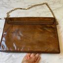 Kate Spade  Knock on Wood Grain Madison Flap Shoulder Bag Brown Medium Sized Photo 4