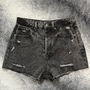 Wild Fable  Highest Rise Distressed Cut Off Jean Charcoal Wash Gray Shorts 8 Photo 0