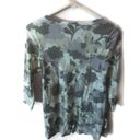 LOGO By Lori Goldstein lori goldstein Womens Floral Pattern Shirt Sz XS Photo 3