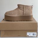 UGG Women's Classic Ultra Mini Platform Boot Sand  Size 8 Photo 0