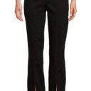 J. McLaughlin  black high rise slit front jeans size 8 Photo 0