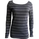 Banana Republic  Round Neckline Long Sleeves Gray Sweater, Women's Size Small Photo 0