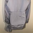 Cole Haan  hooded packable Rain Jacket Size Large blue/gray “Mist” color NWT Photo 5