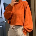 SheIn Burnt Orange Sweater  Photo 1