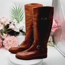 Coach  Micha Women Chestnut  Knee High Boot Sz 8.5 B Photo 1