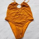 Free People  Bec + Bridge Kaleidoscope One-Piece in Orange Size 8 NWOT $190 Photo 2