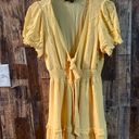 One Clothing women's mini  yellow sundress. Size large Photo 1