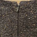 St. John 💕💕 Sequin Tweed Knit Sleeveless Shift Dress Black Gold Metallic 10 NWOT Photo 7