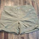 The North Face  womens green outdoor hiking shorts size 6 green Photo 0