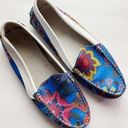 ma*rs Mr &  Yuo • Leather Floral Loafer Flats Photo 0