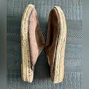 Eric Michael  Espadrille Woman Suede Slip On Mules Size 7.5 Photo 5