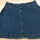 Old Navy Ultra Blue Size 4 Jean Skirt Photo 9