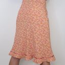 EXPRESS Vintage Y2K  Pink Ditsy Floral Skirt Photo 1