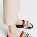 Melissa Rainbow Beach Slide Black Rainbow Size 7 Photo 2