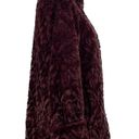 Dennis Basso NWOT -  Rosette Faux Fur Coat - Size S Photo 8