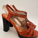 American Eagle  Coral Strappy Sandal Heels New with tags Size 6.5 Photo 6