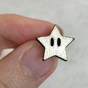 Nintendo Mario Power Star Wood Stud Earrings Photo 3